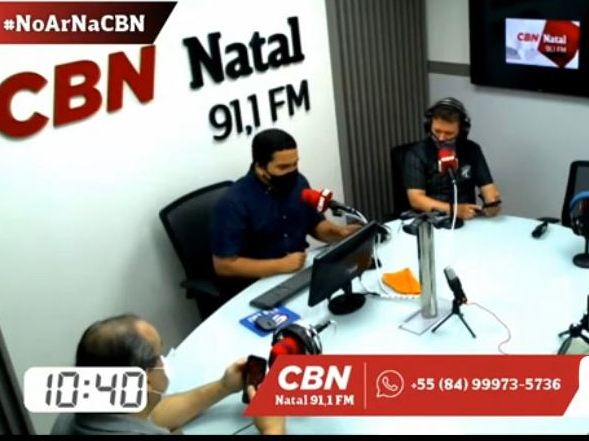 Primeira entrevista do novo Presidente eleito Andreo Marques na CBN Natal